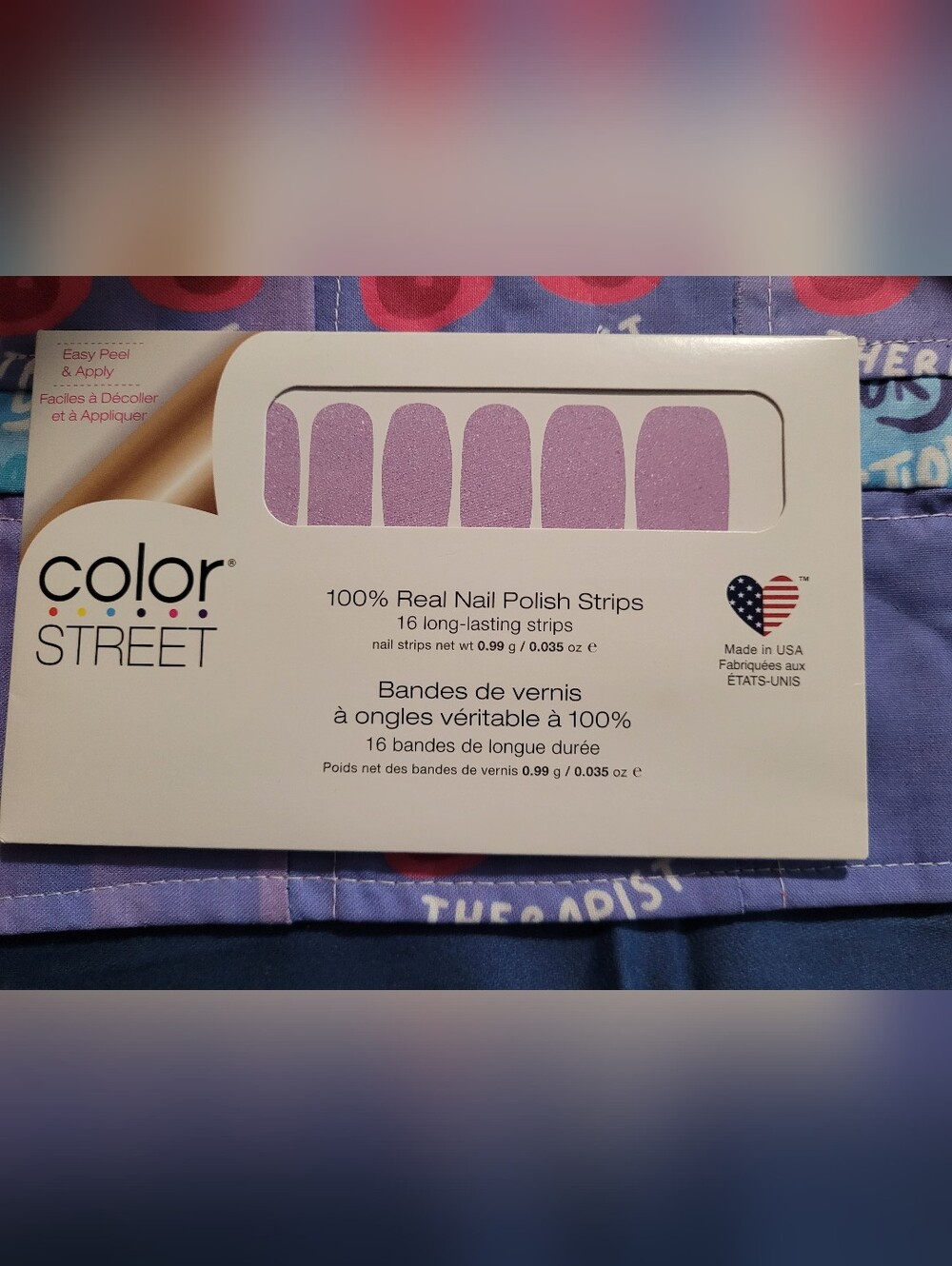 Color Street Lavender  Nail Strips
